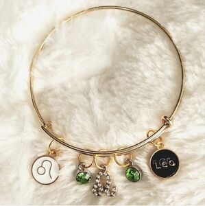 Leo Charm Bracelet & Ring
